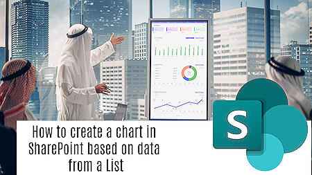 How to create a chart in SharePoint based on data from a List...