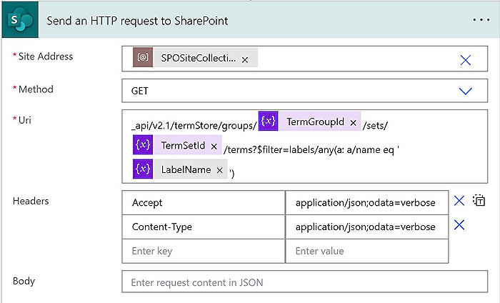 SharePoint Online - Retrieve Terms by Label from SharePoint Online Guide