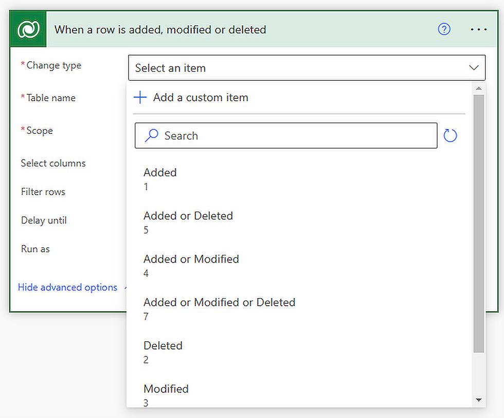 Take action based on value in a Dataverse column using Power Automate