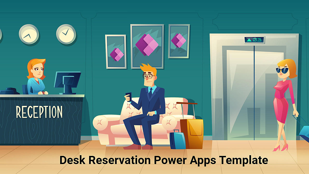 Desk Reservation Power Apps Template Make Reservations Easier!