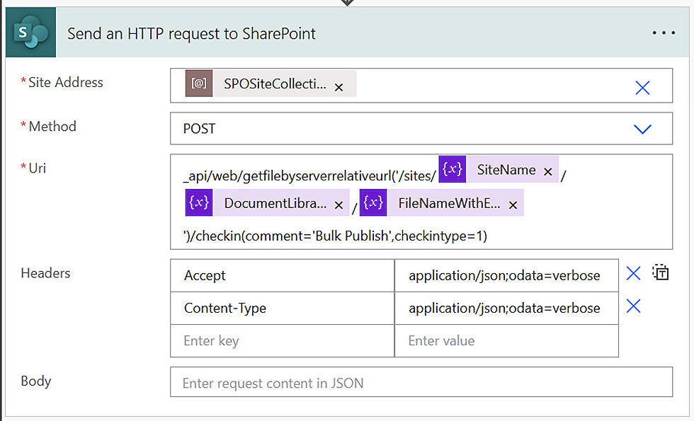 Check a file in as major version in SharePoint