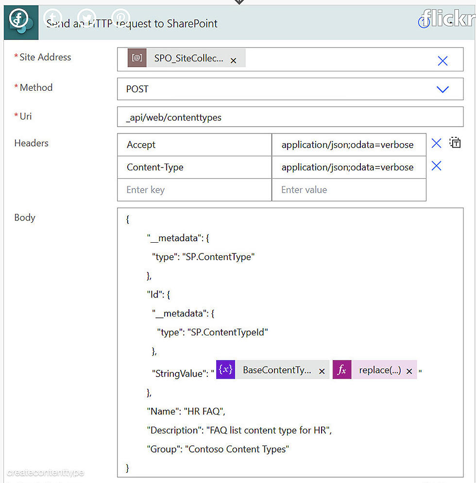 Create Content Type in SharePoint Online