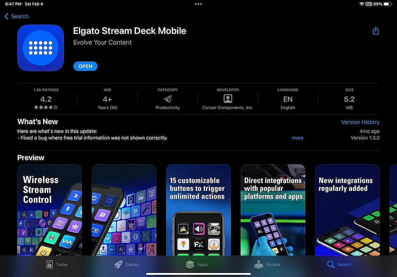 Control Microsoft Teams with Stream Deck on iPad