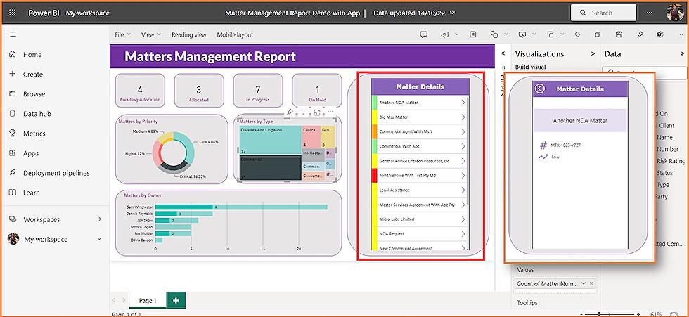 Embed a Power App in your Power BI reports