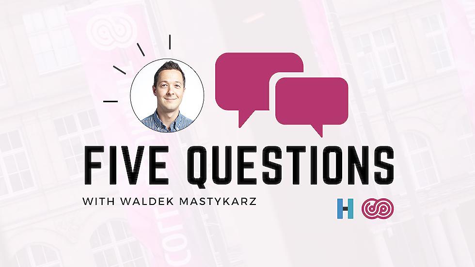 FIVE Questions with Waldek Mastykarz - ECS 2023 Interview Special