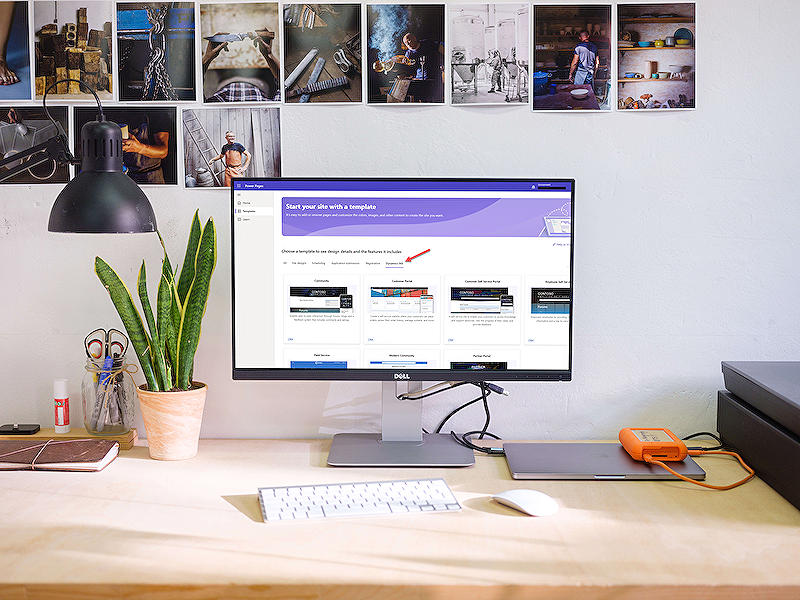 Dynamics 365 templates in Power Pages