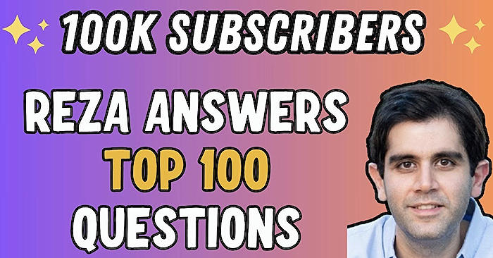 Power Kenji Explains - Reza Answers Top 100 Questions | 100k Subscriber Celebration