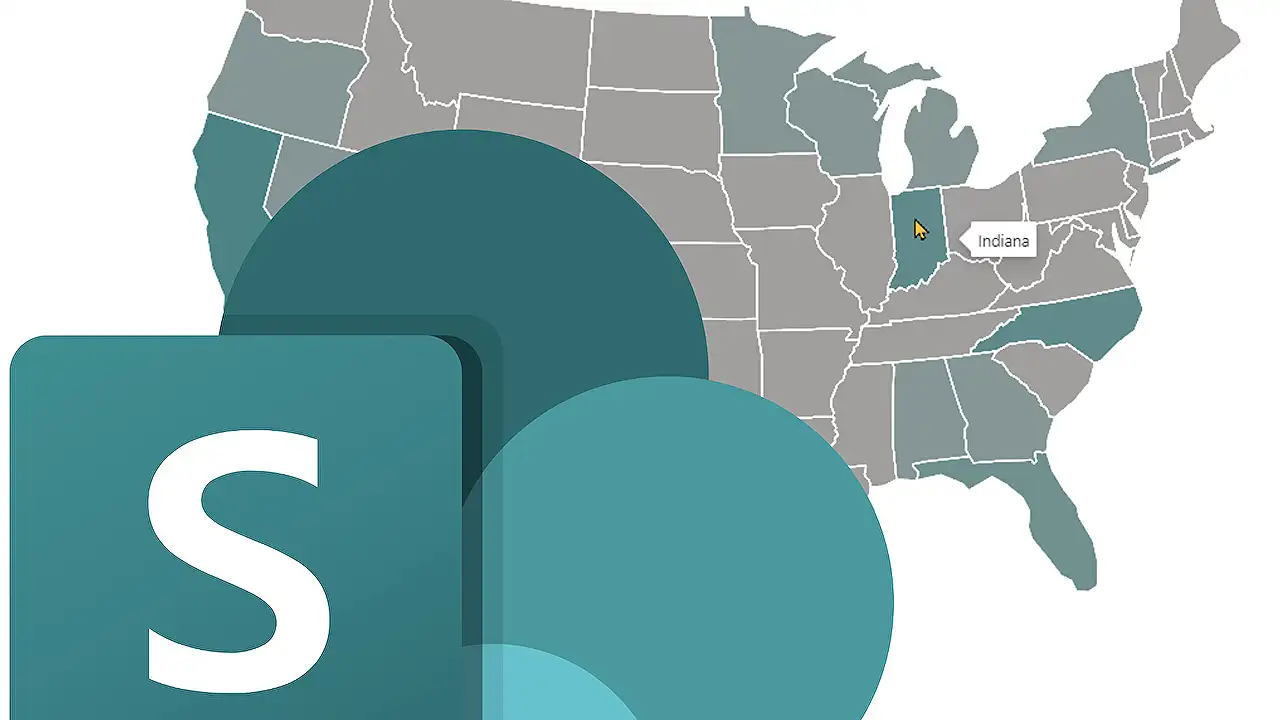 Interactive Map Creation in Microsoft SharePoint Lists