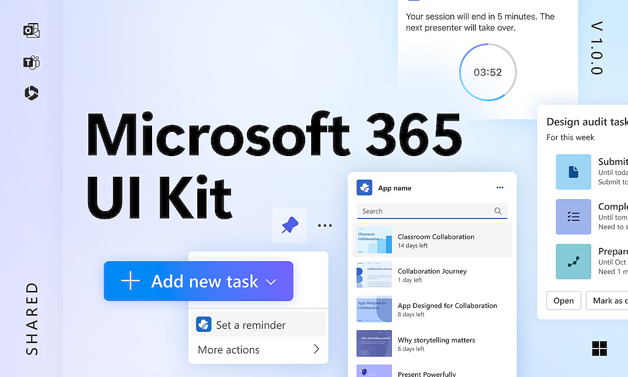 Discover the NEW Microsoft 365 UI Kit (Preview) for Figma LOVERS