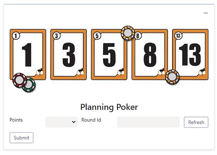 Power Apps Cards How to Make Planning Poker